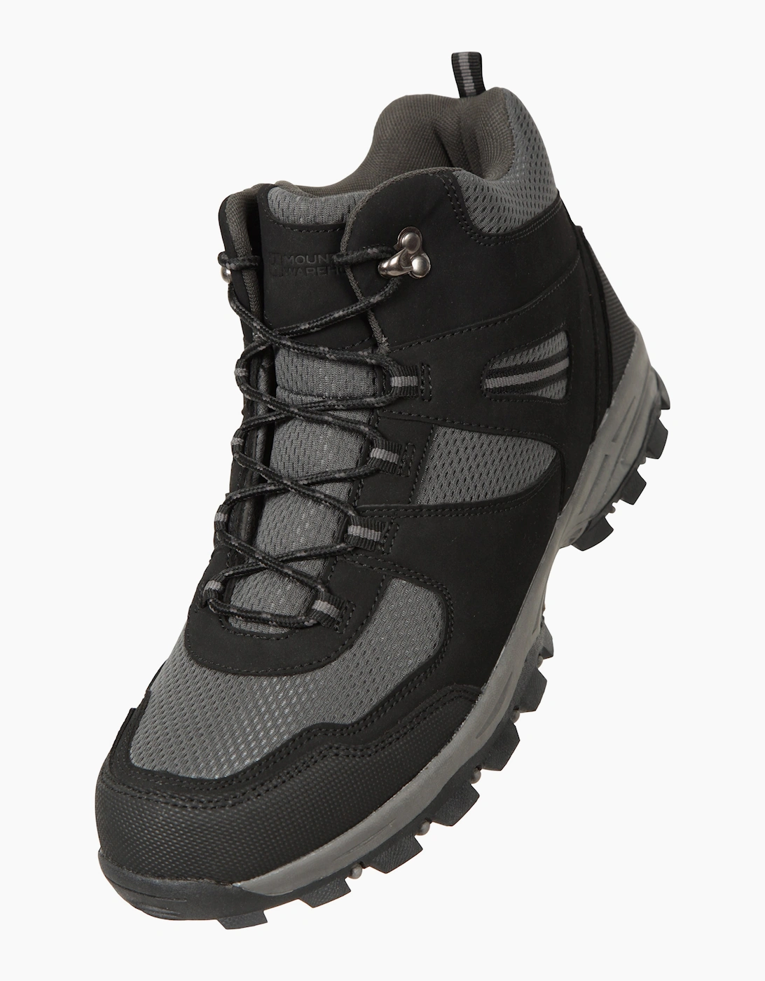Mountain Warehouse Men's Black Mcleod Wide Walking Boots - Size: 11 Uk