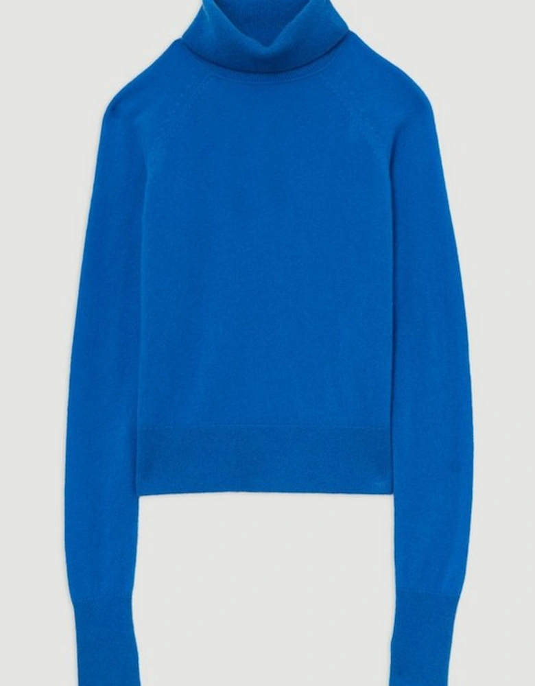 The Founder Cashmere Roll Neck Jumper