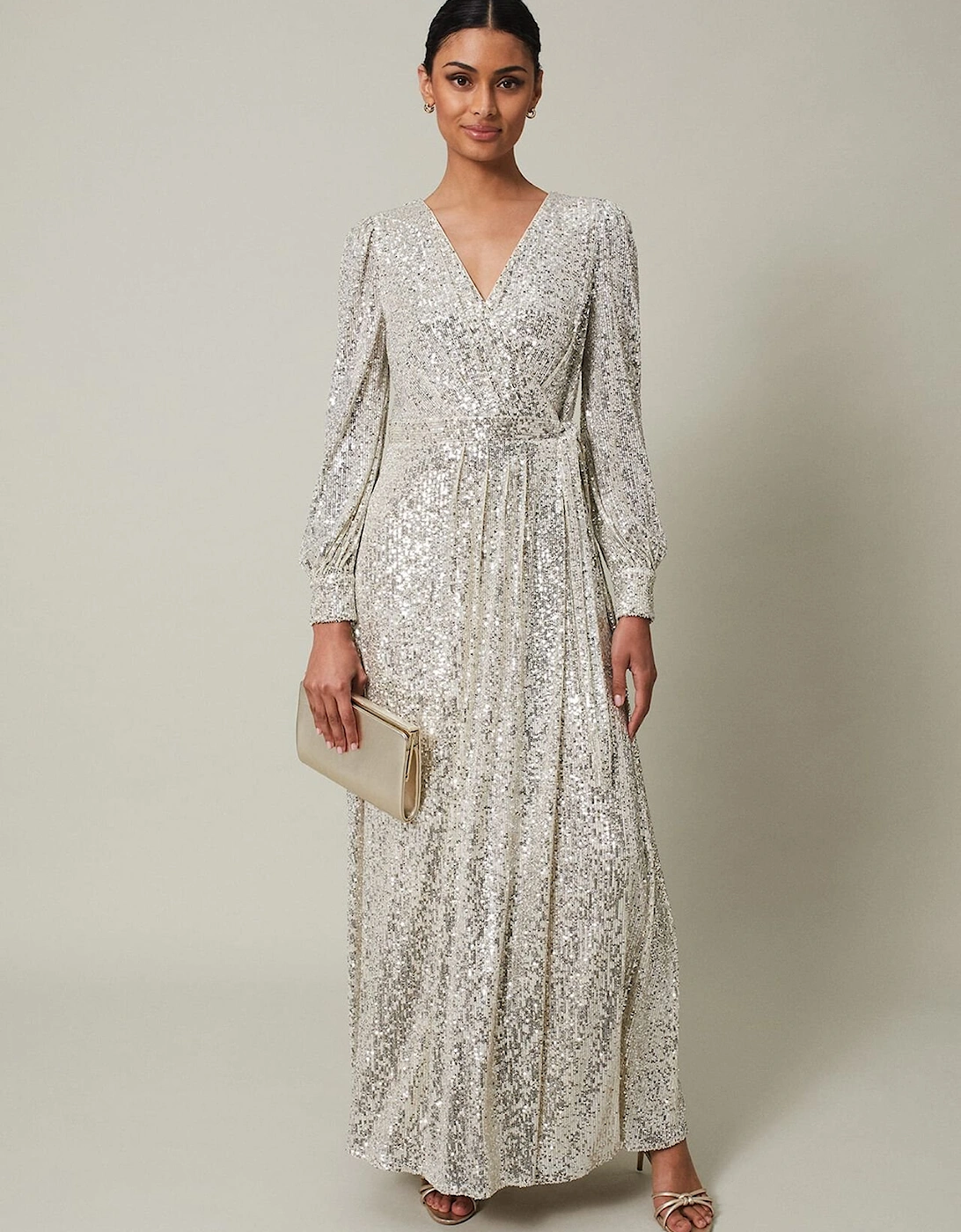 Amily Sequin Maxi Dress, 7 of 6