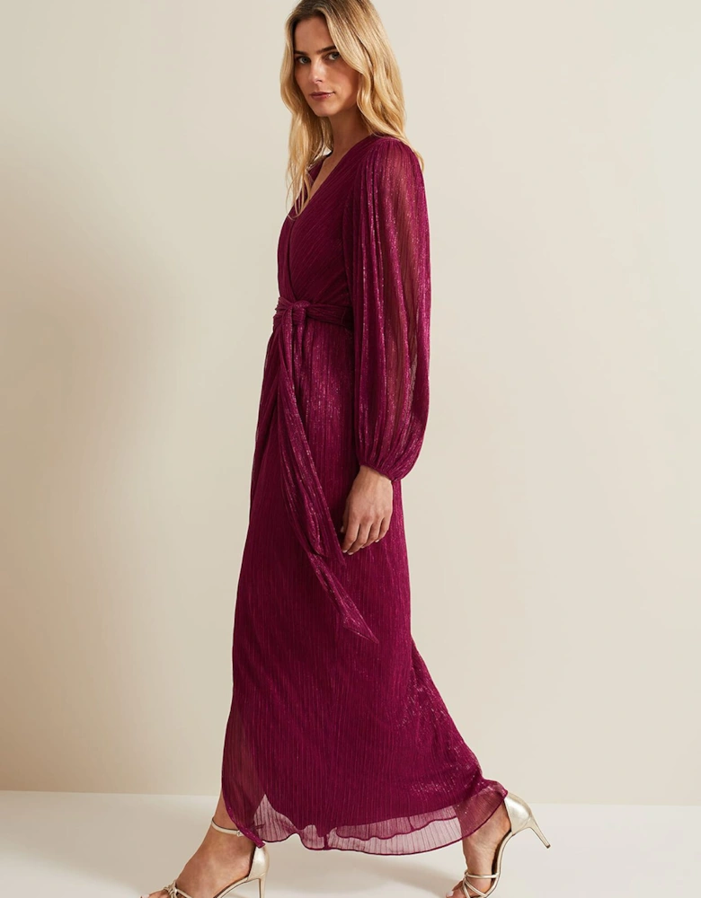 Brielle Wrap Maxi Dress