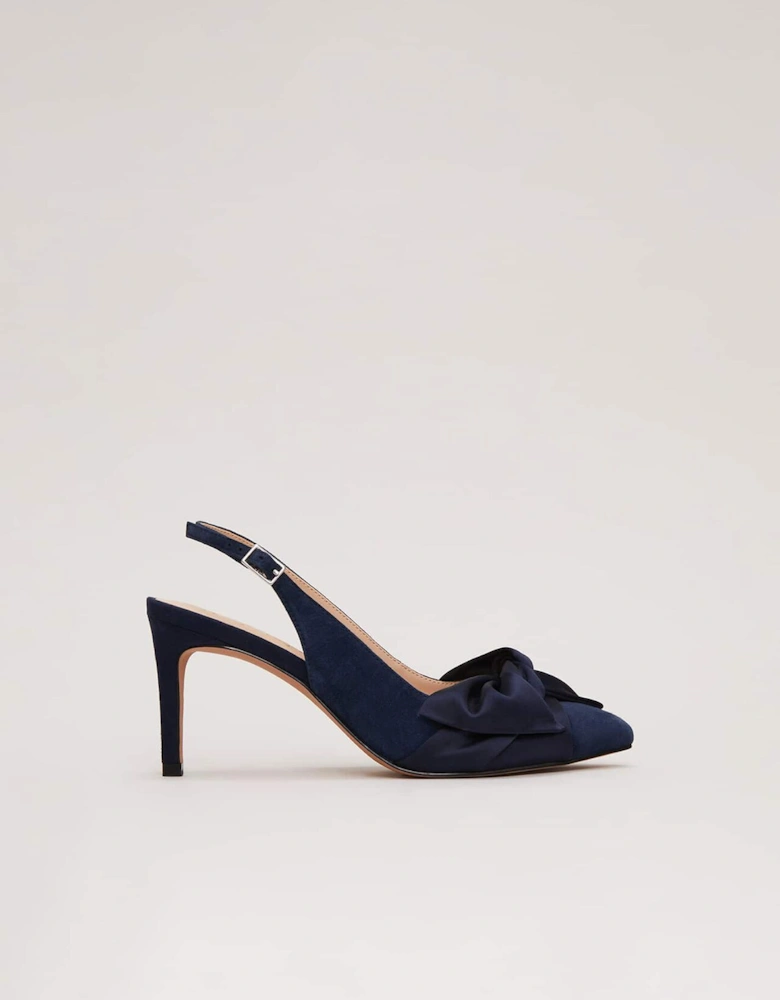 Twist Front Slingback Shoes