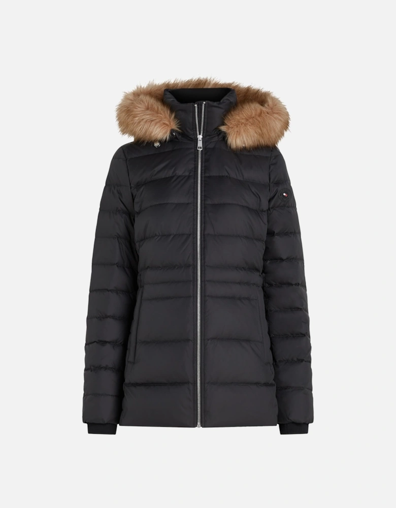 Tyra Down Faux Fur Womens Jacket