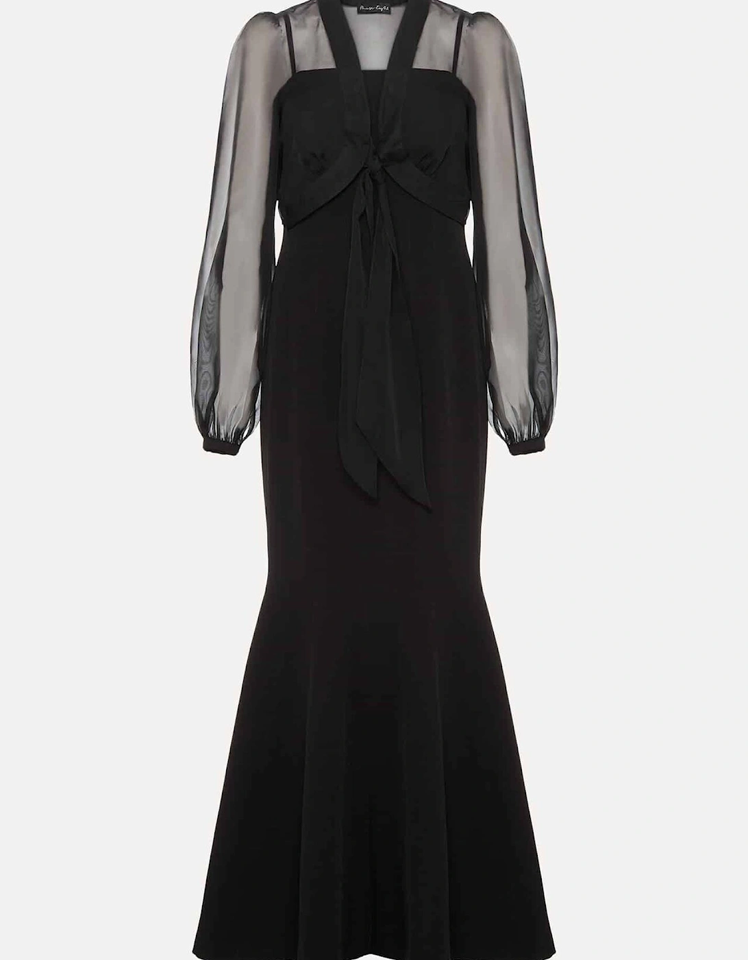 Freesia Black Maxi Dress