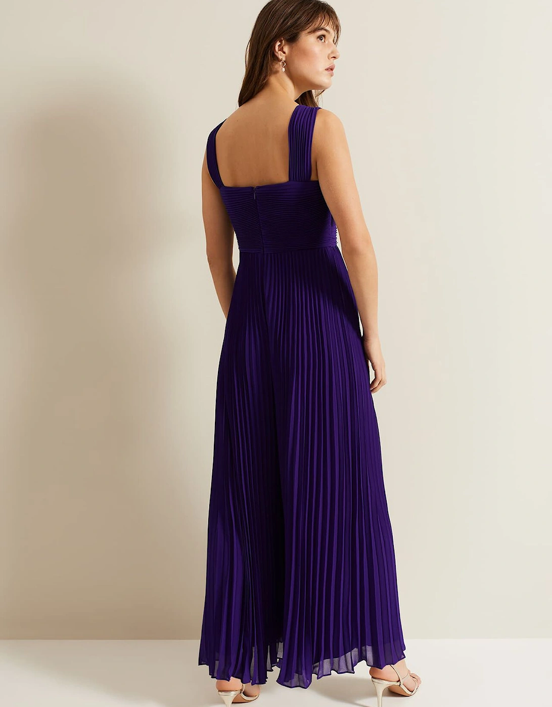 Lucia Pleated Bodice Jumpsuit