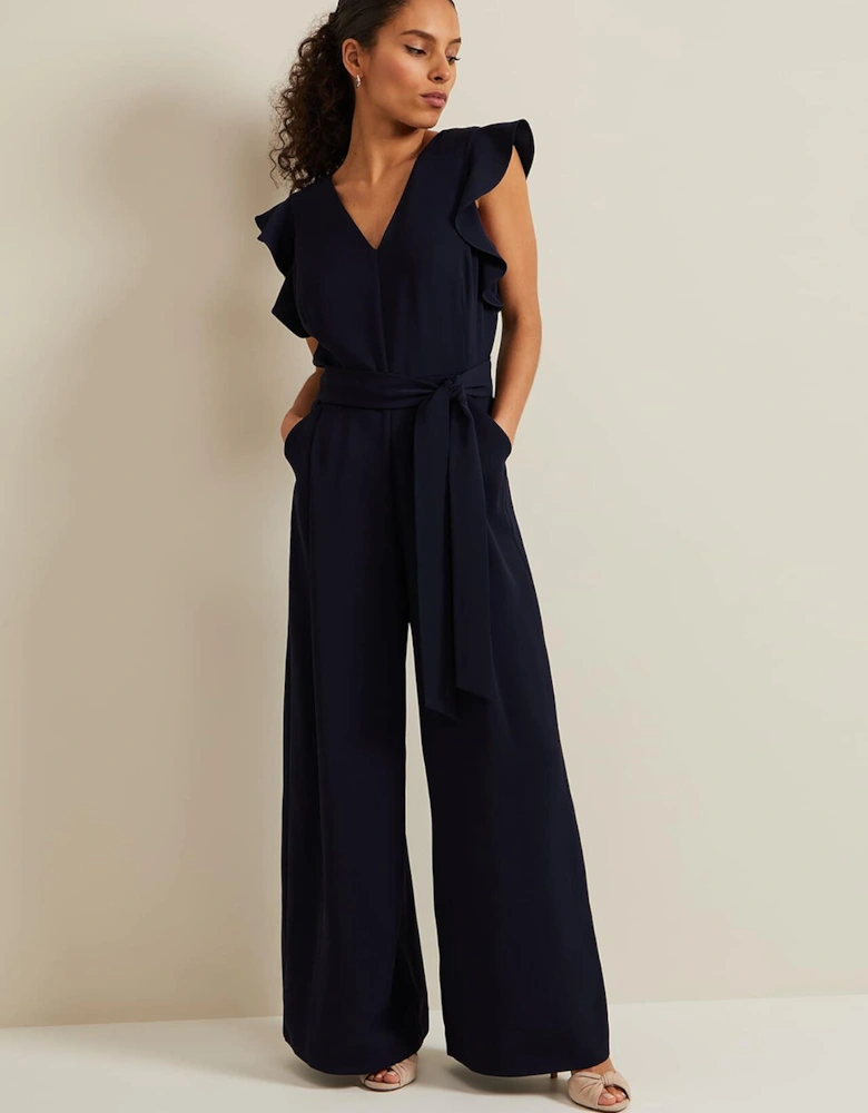 Petite Kallie Frill Jumpsuit