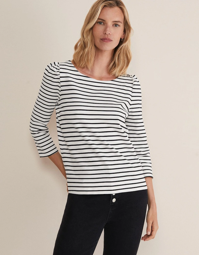 Orabella Striped Top