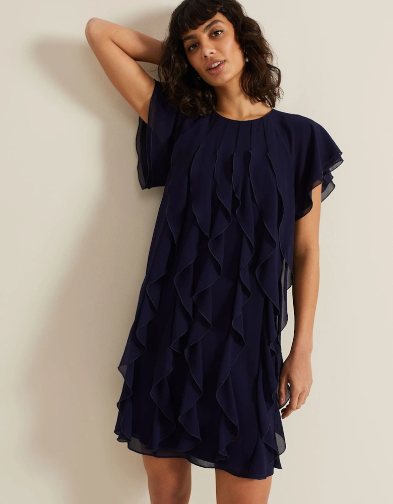 Claudette Frill Dress