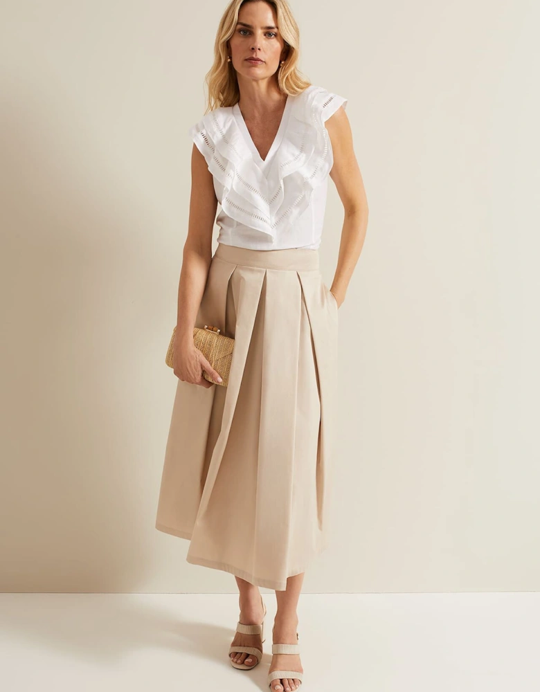 Trinity Pleated Skirt