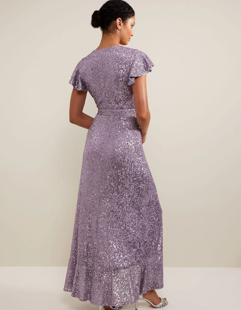 Carina Sequin Maxi Dress