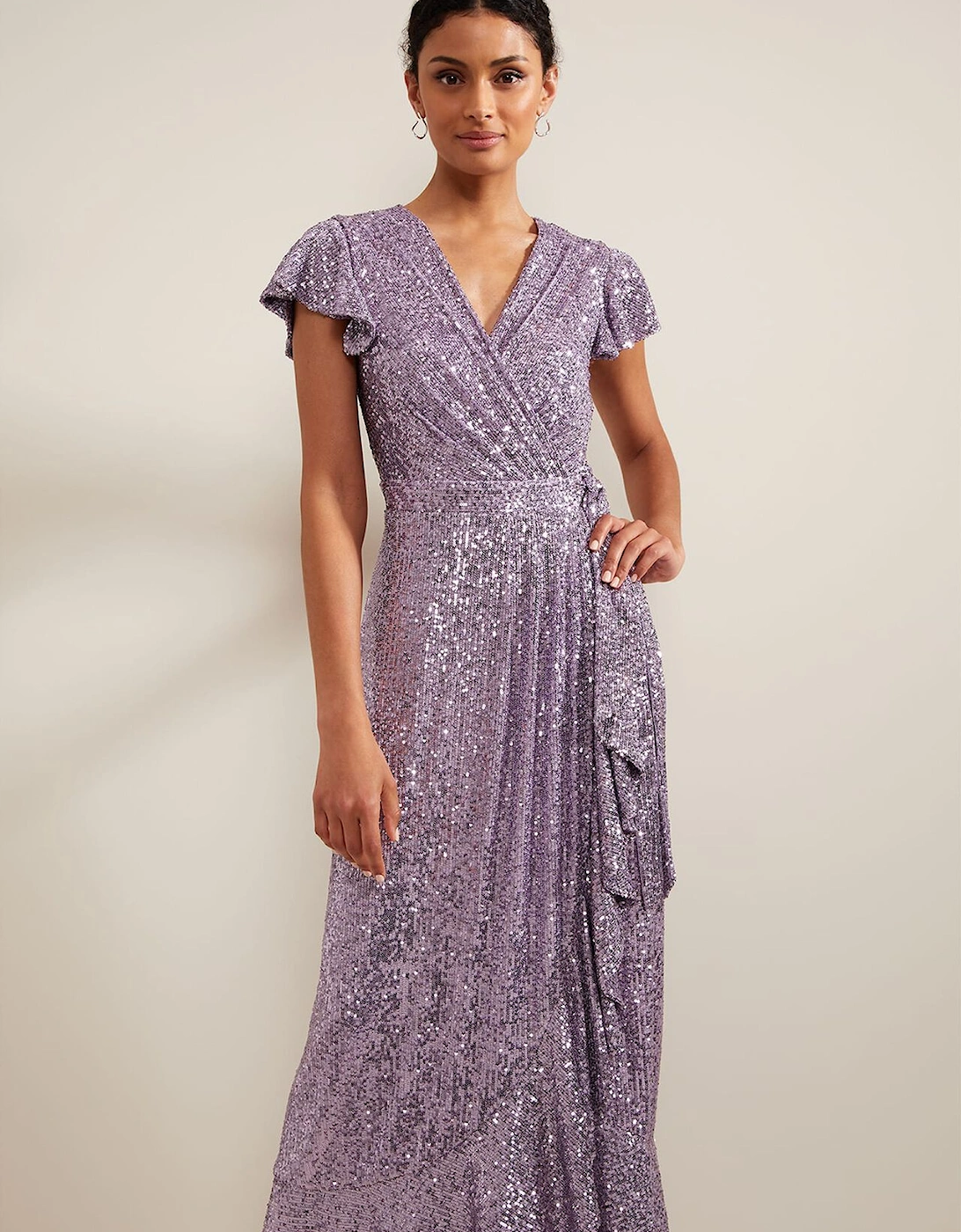 Carina Sequin Maxi Dress