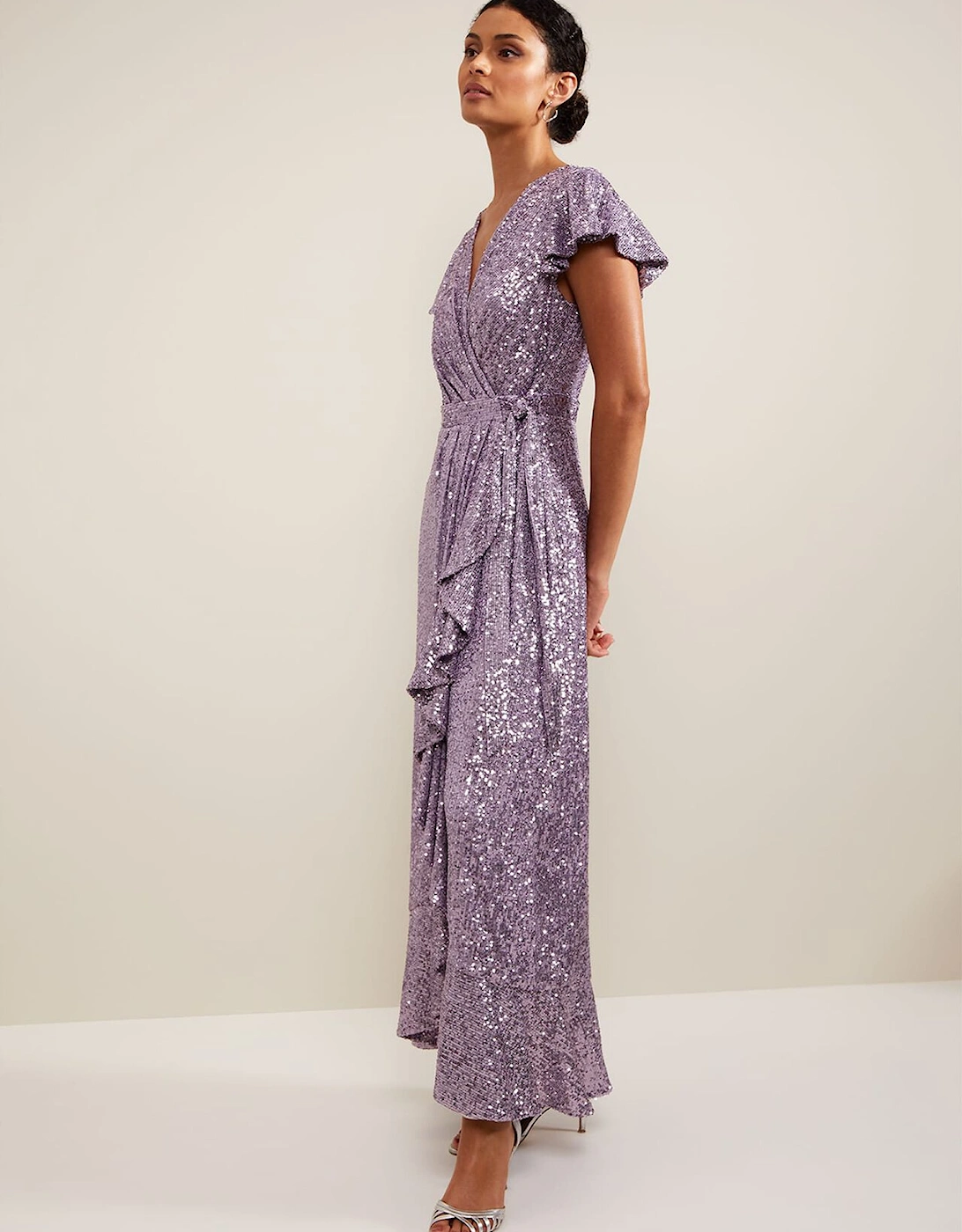 Carina Sequin Maxi Dress