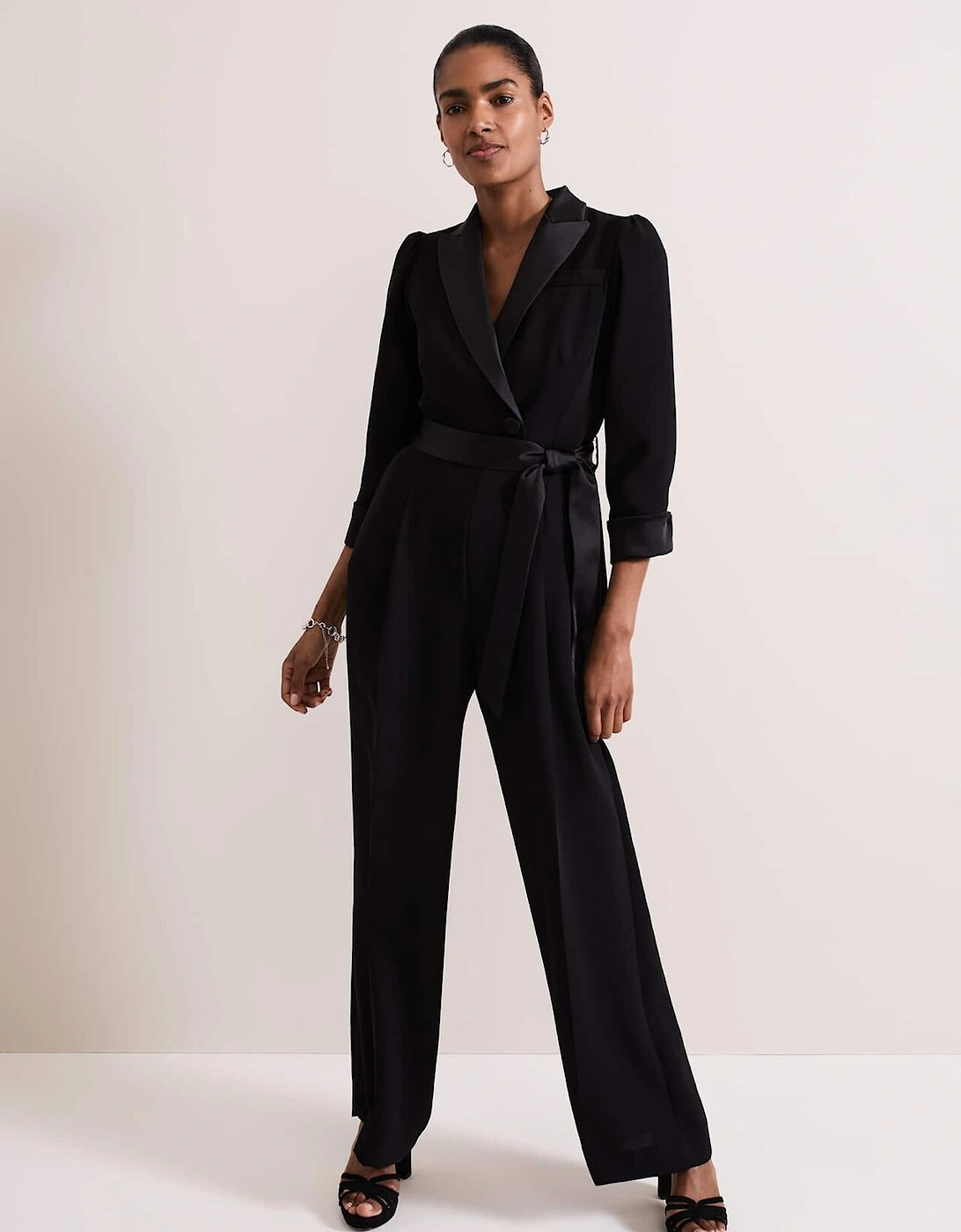 Kylie Tux Jumpsuit, 2 of 1