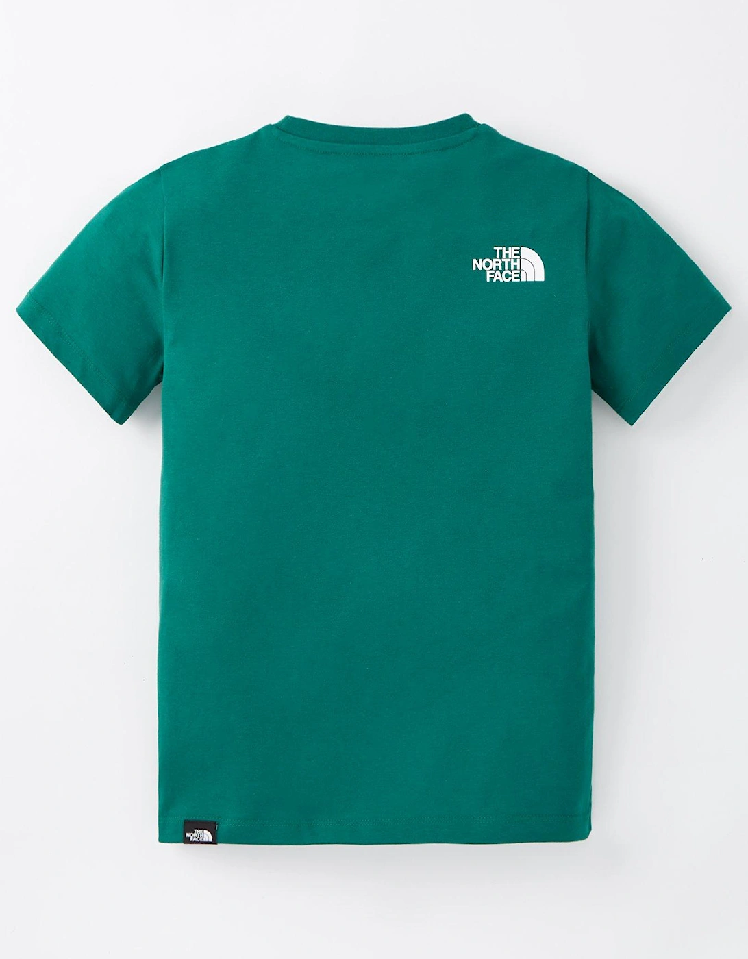 Juniors Short Sleeve Simple Dome T-Shirt - Green