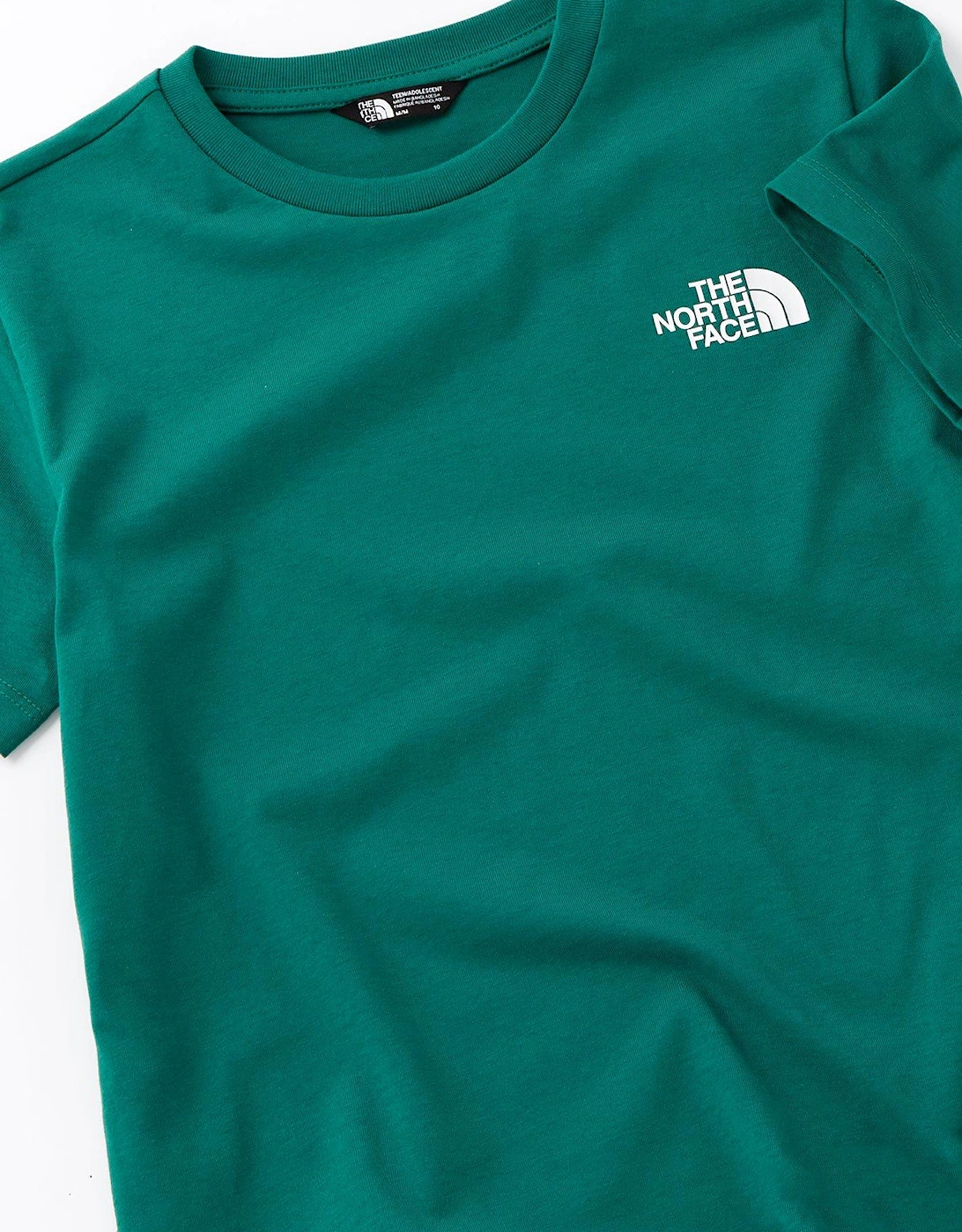 Juniors Short Sleeve Simple Dome T-Shirt - Green