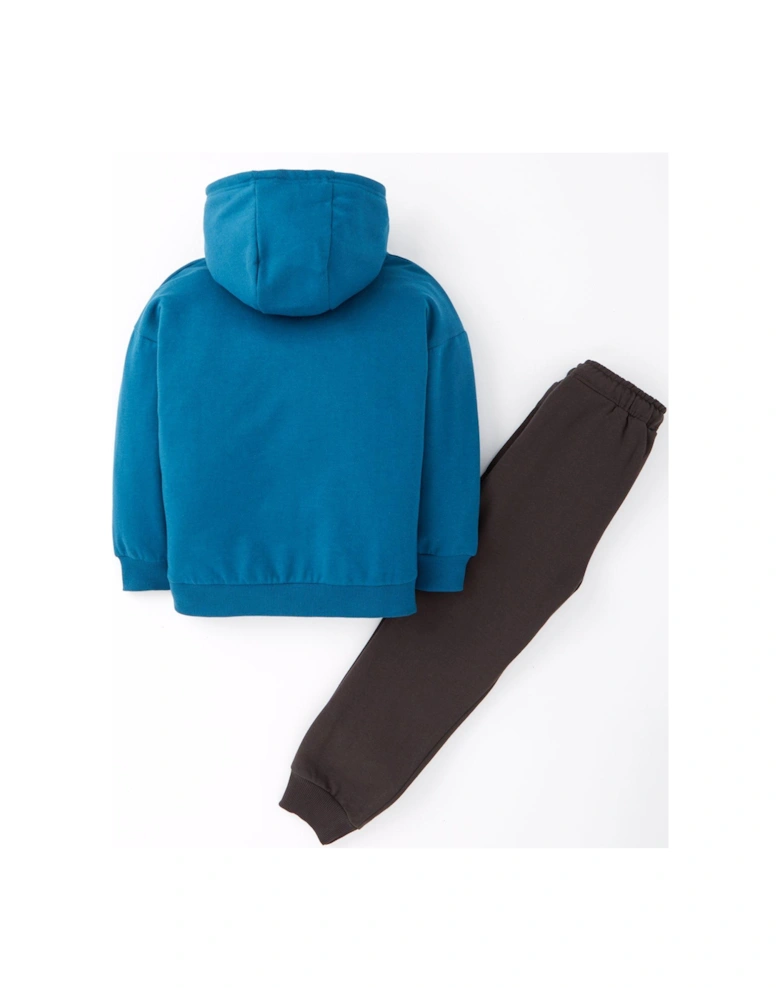 2 Piece Hoody & Jogger Set - Blue