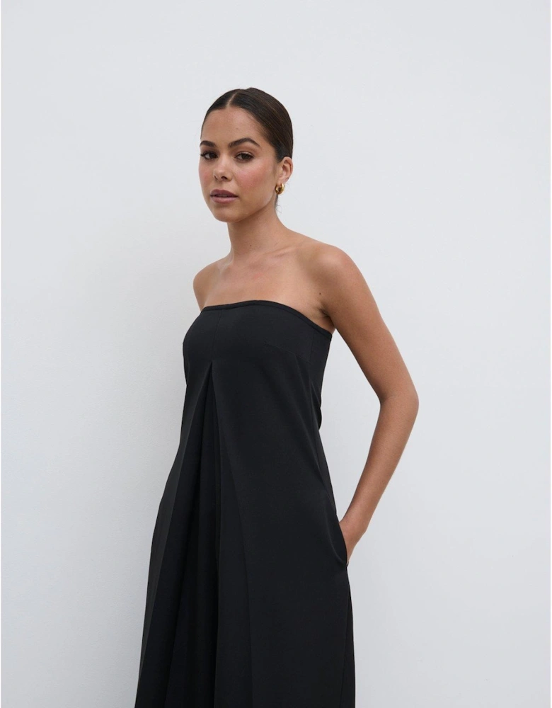 Jaden Bandeau Wide Leg Jumpsuit - Black