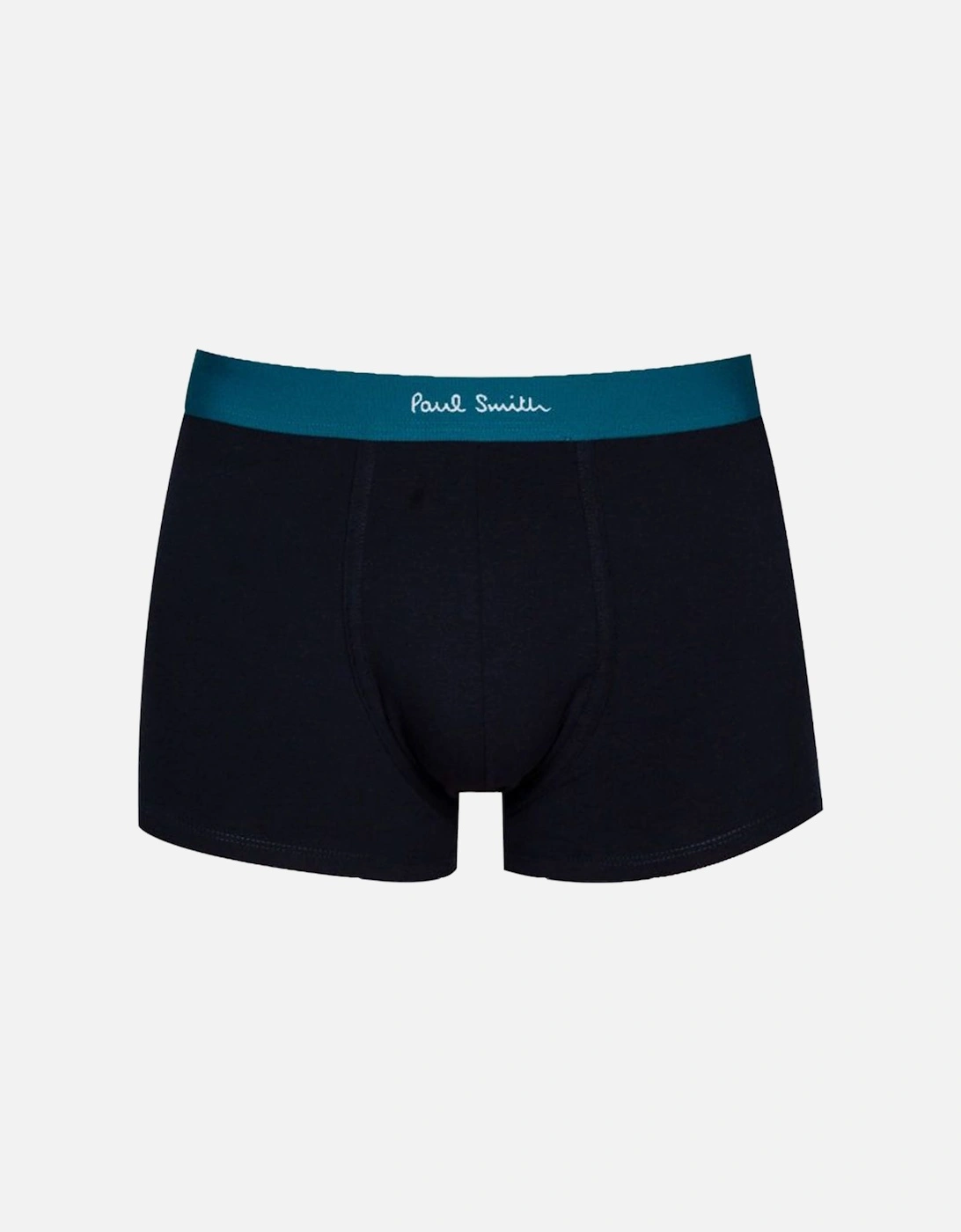 3-Pack Men's Coloured Waistband Trunk, Navy