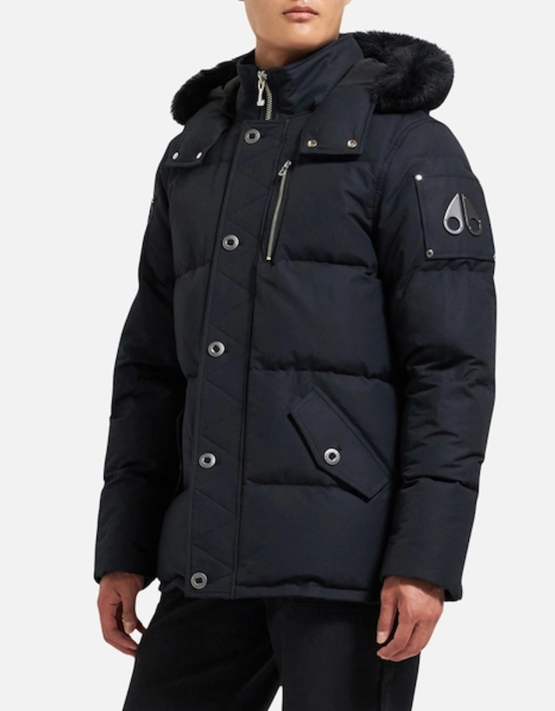 3Q Cotton-Blend Shell Jacket