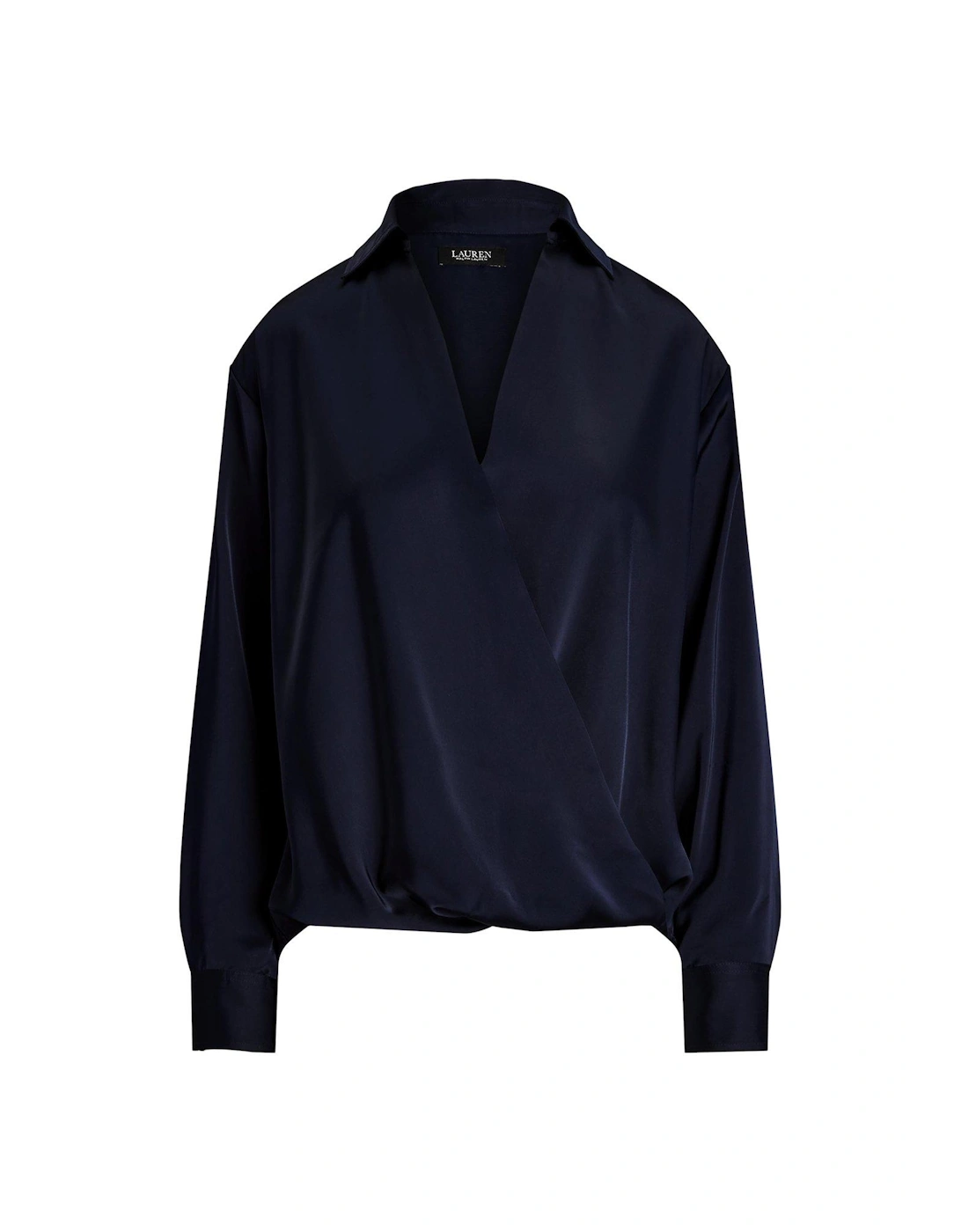 Jaylah Long Sleeve Blouse - Navy