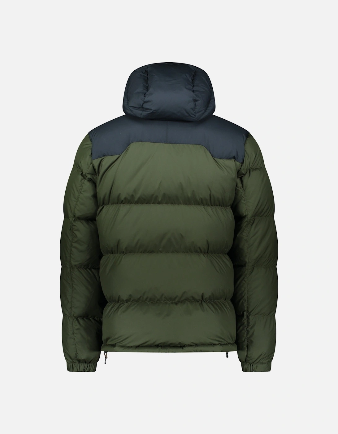 Ralph Lauren Insulated Down Feather Puffer Jacket - Military Green/Orange