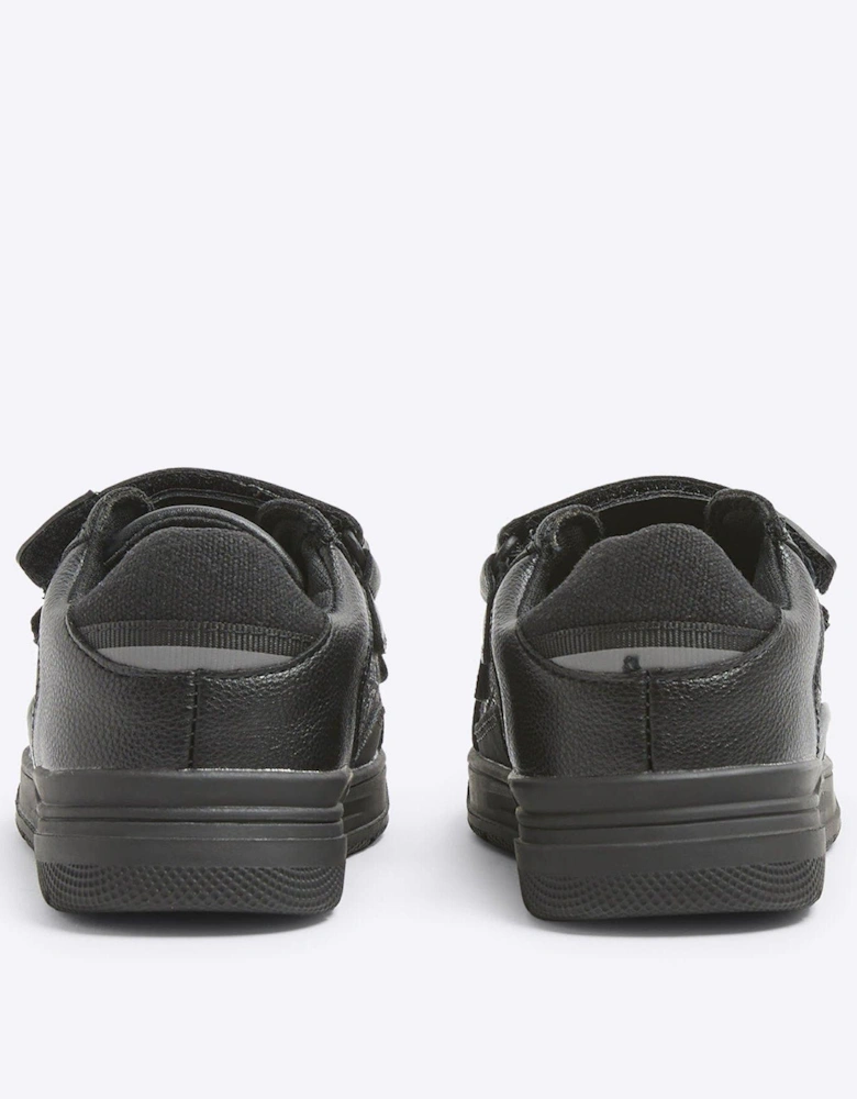 Boys Ri Panel Trainers - Black