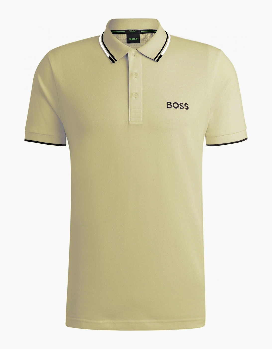 Hugo Boss Men's Tan Beige Paddy Pro Polo Shirt  44 Xxl