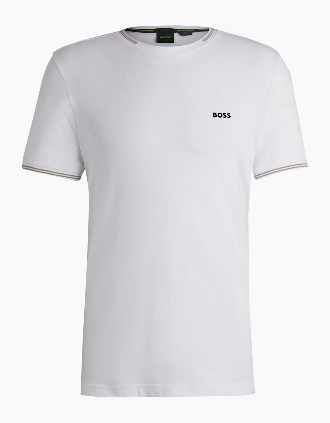 Hugo Boss Men's White Regular Fit Taul T-Shirt. - Size: 38