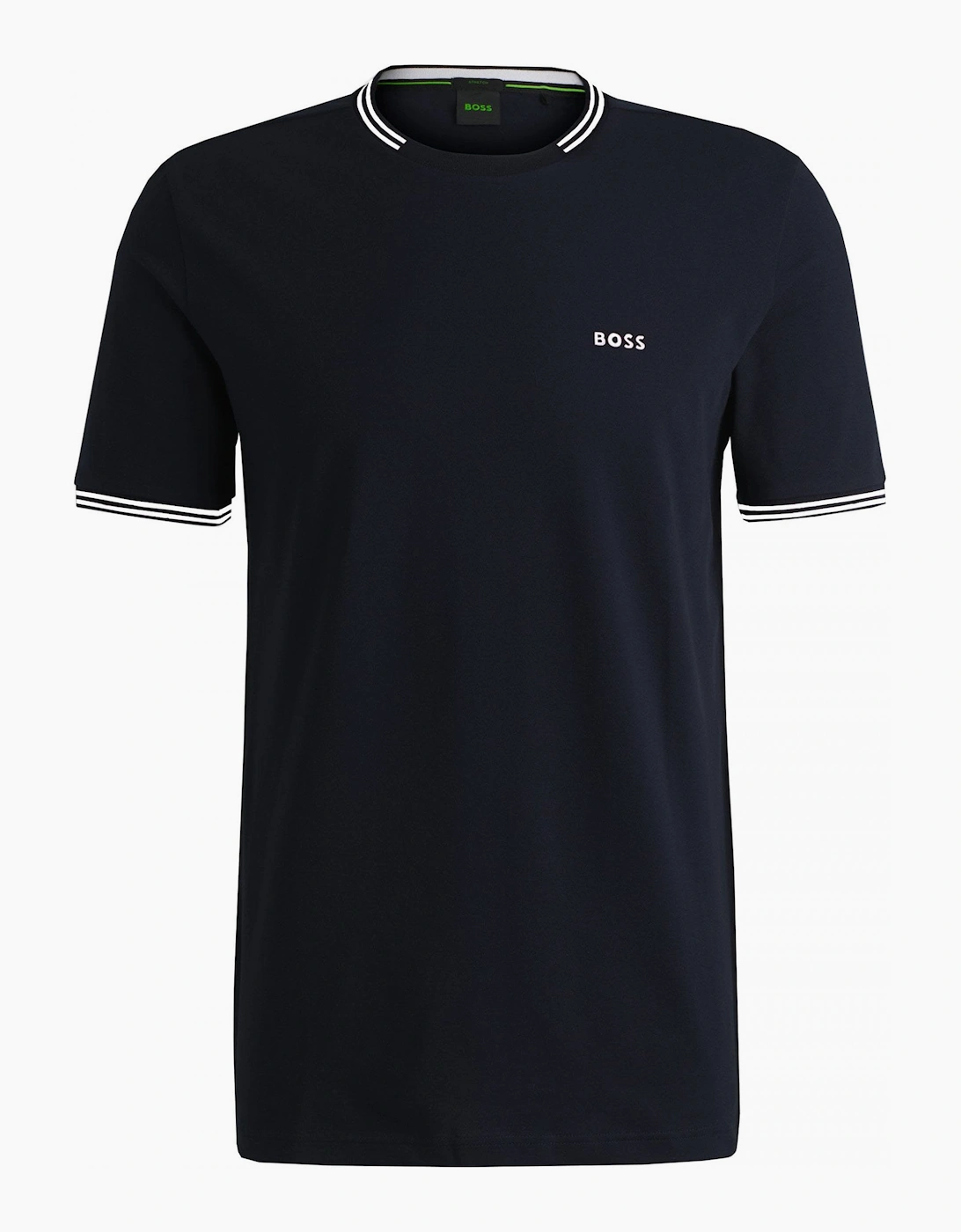 Hugo Boss Men's Black Navy Regular Fit Taul T-Shirt.  44 Xxl