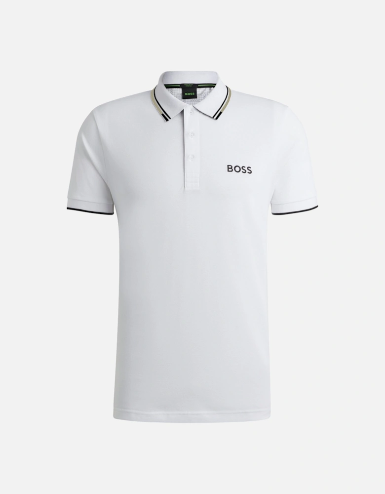 Men's White Paddy Pro Polo Shirt