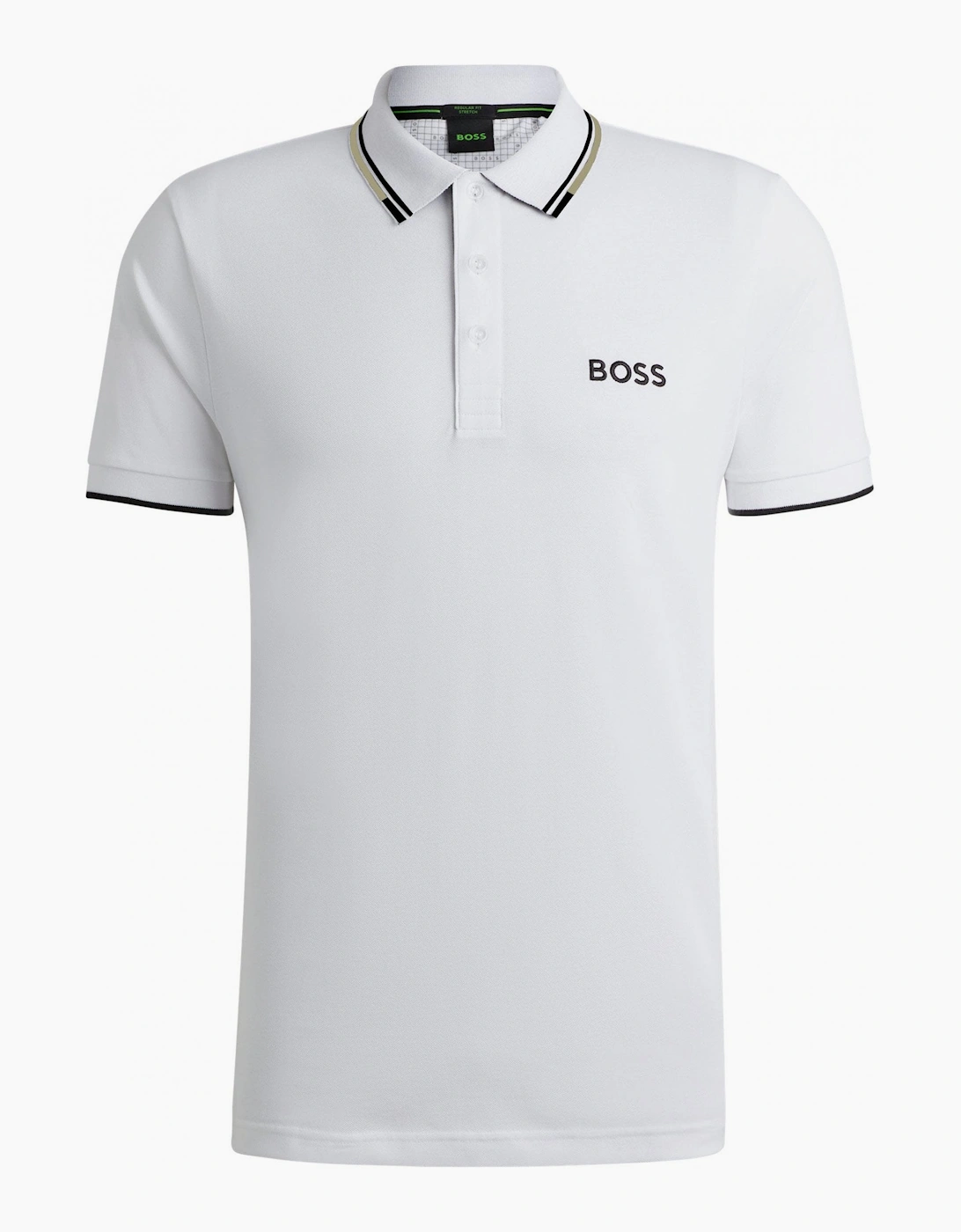 Hugo Boss Men's White Paddy Pro Polo Shirt - Size: 38