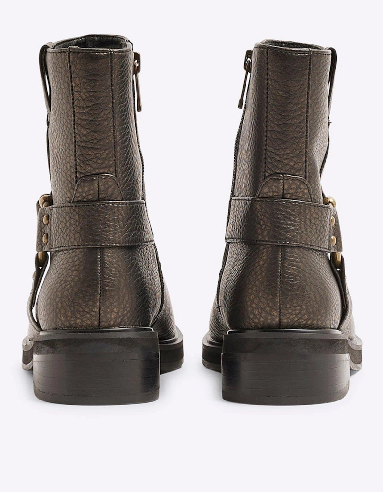 Biker Boot - Dark Brown