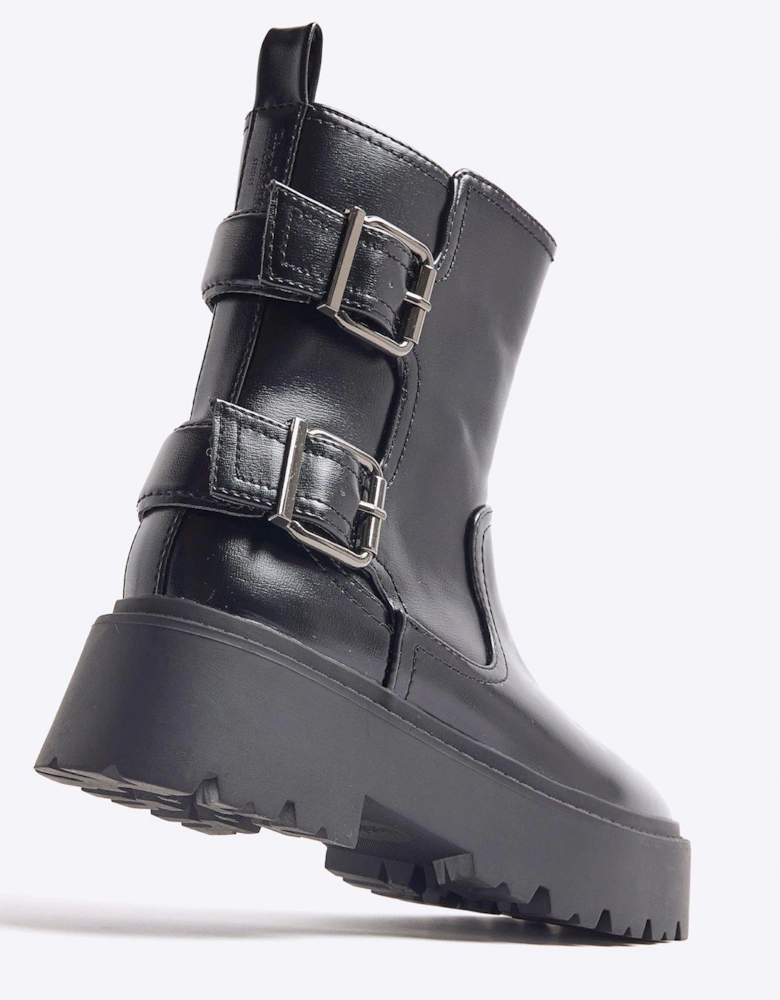 Chunky Block Boot - Black