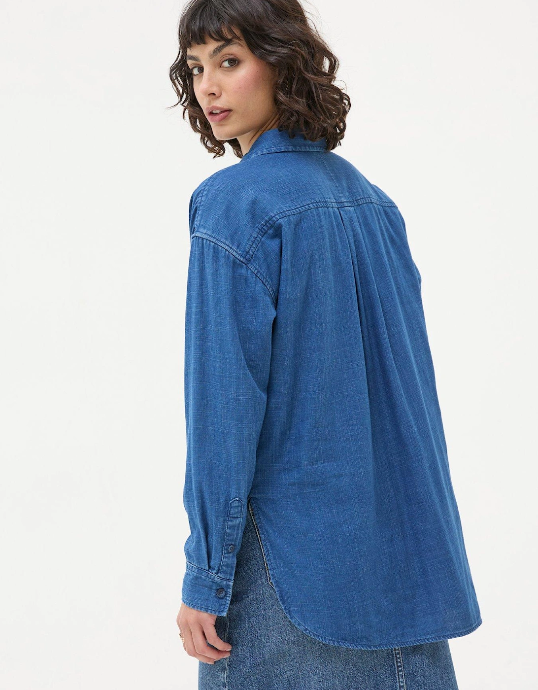 Carolin Denim Shirt - Blue