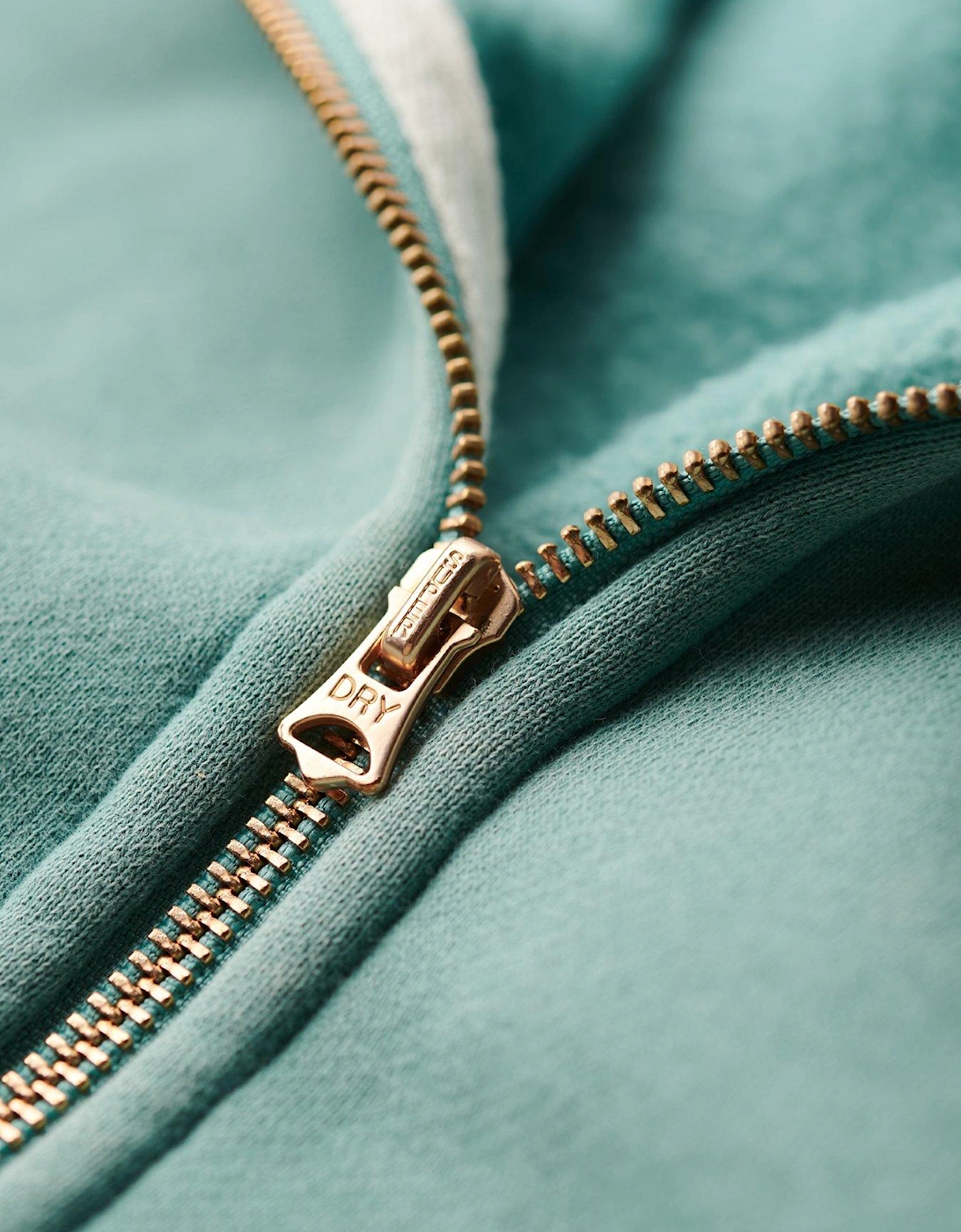 Essential Logo Zip Hoodie - Blue