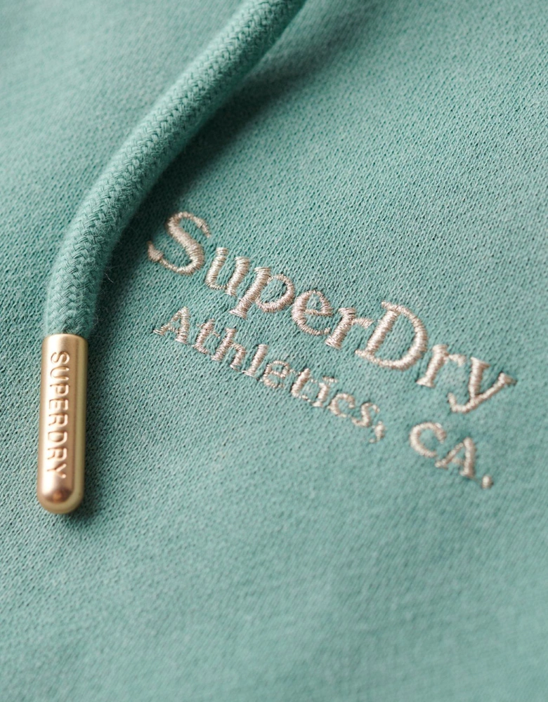 Essential Logo Zip Hoodie - Blue