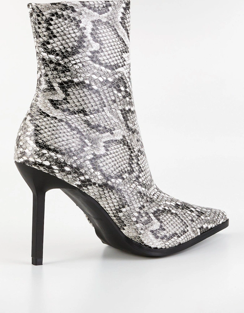 Elvio Ankle Boot - Snake Print