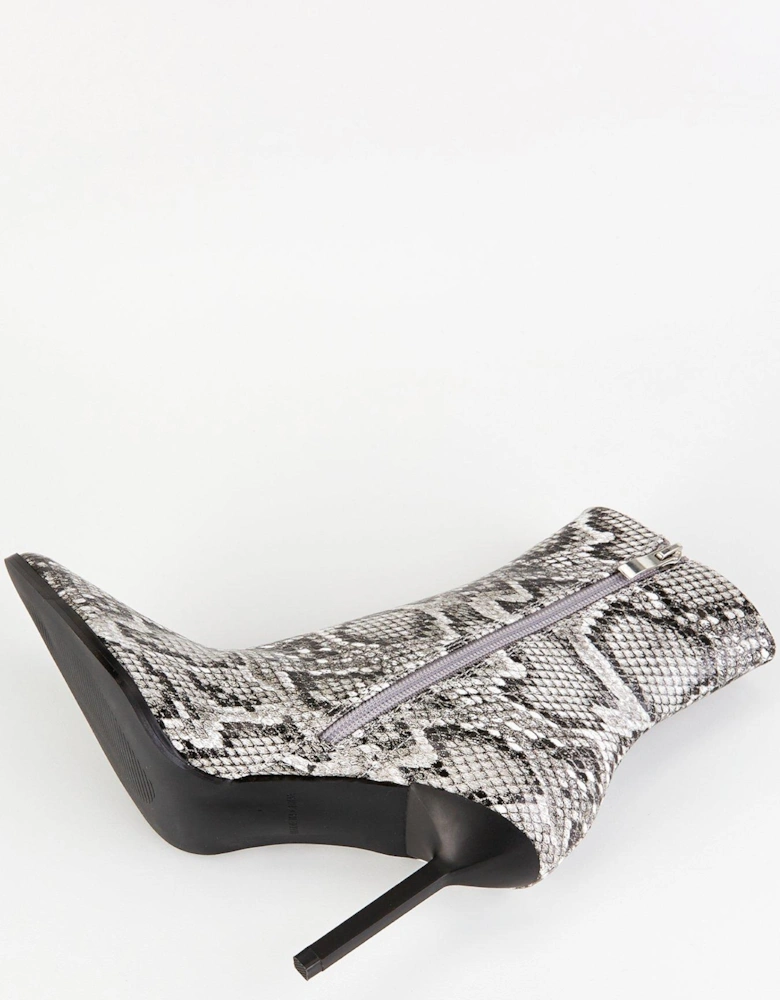 Elvio Ankle Boot - Snake Print