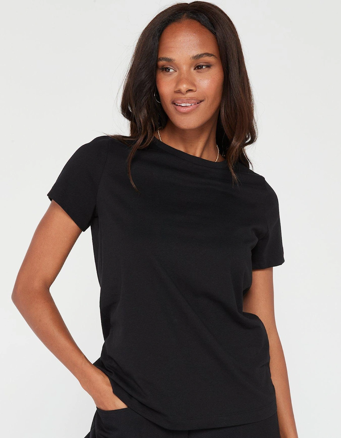 2 Pack Essential Crew Neck T-Shirt - Multi - Assorted
