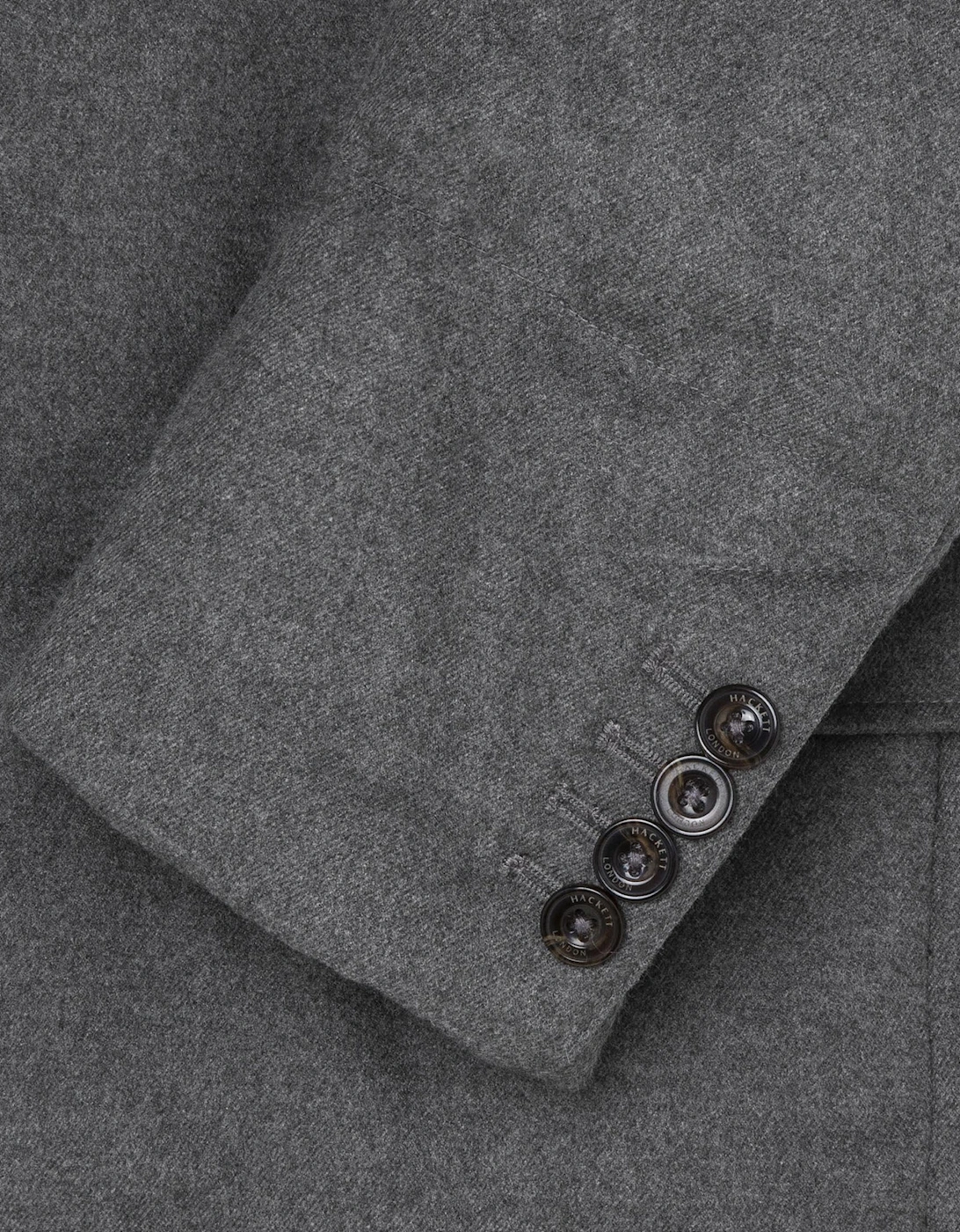 Flannel Blazer Granite Grey