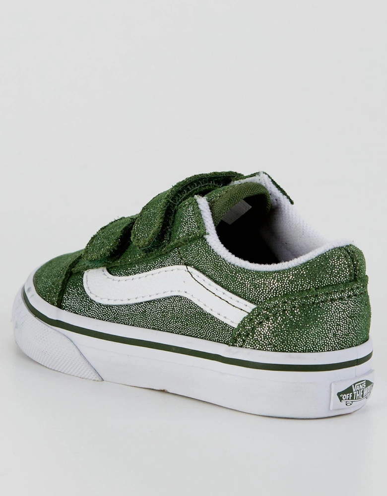 Infant Old Skool V Trainers - Green