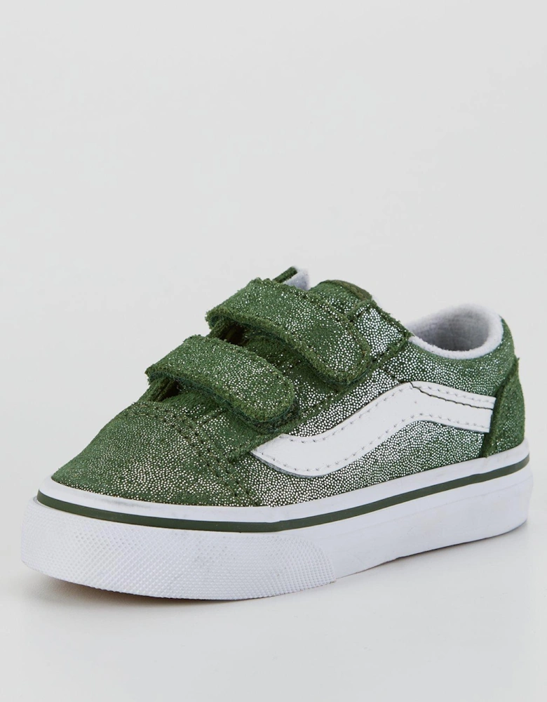 Infant Old Skool V Trainers - Green