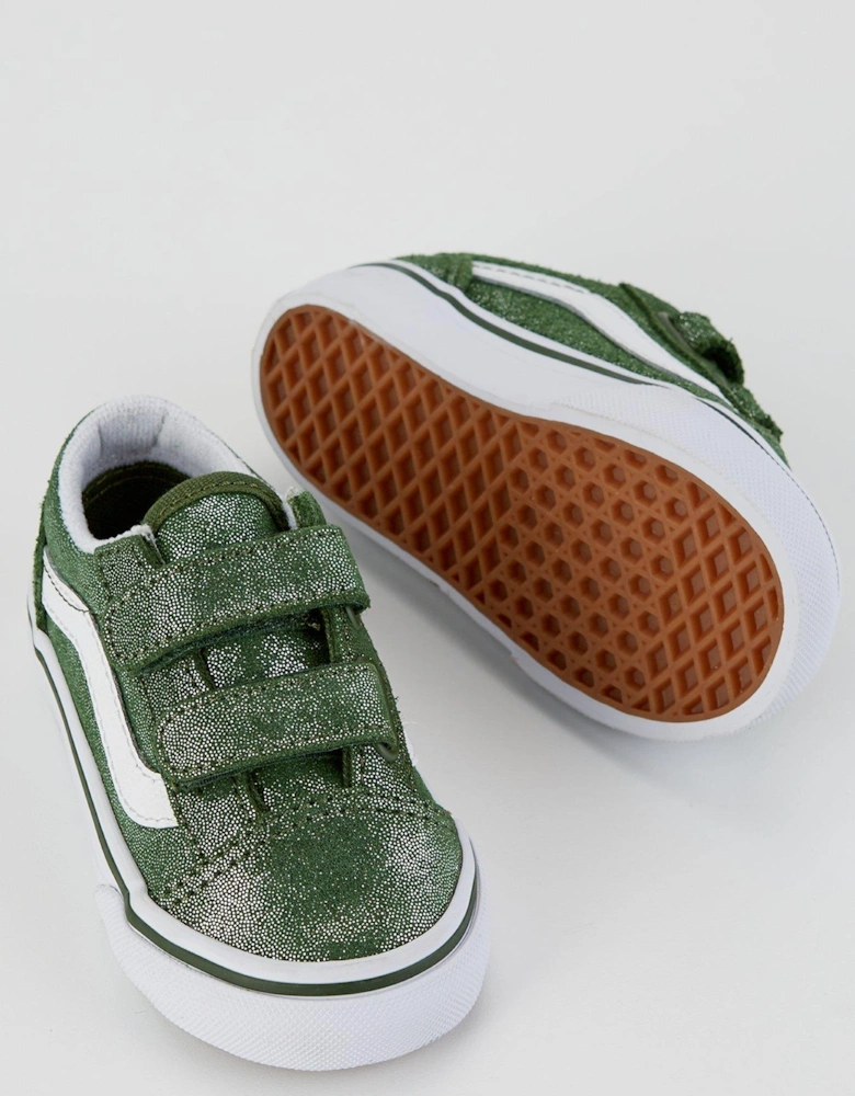 Infant Old Skool V Trainers - Green