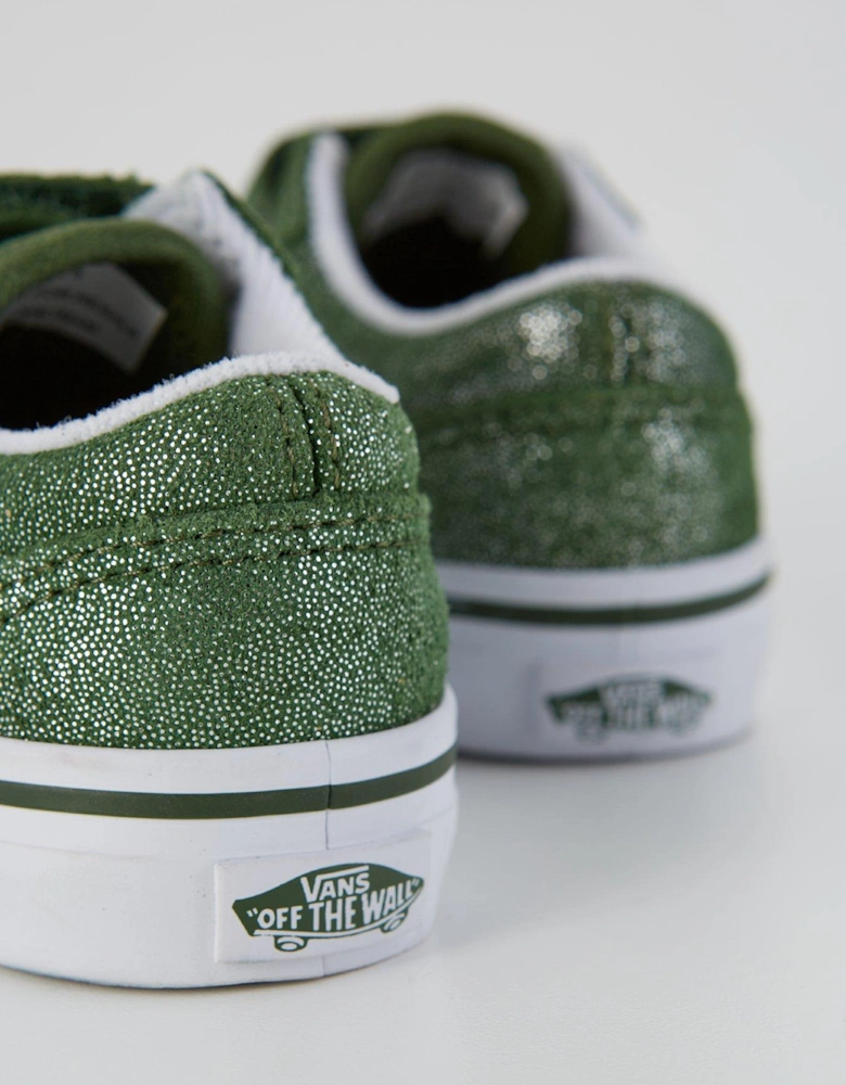 Infant Old Skool V Trainers - Green