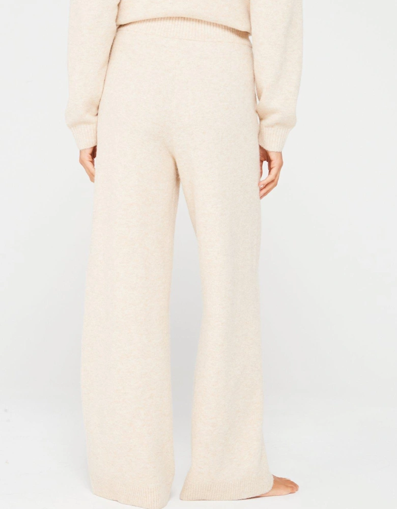 Knitted Lounge Pant - Cream