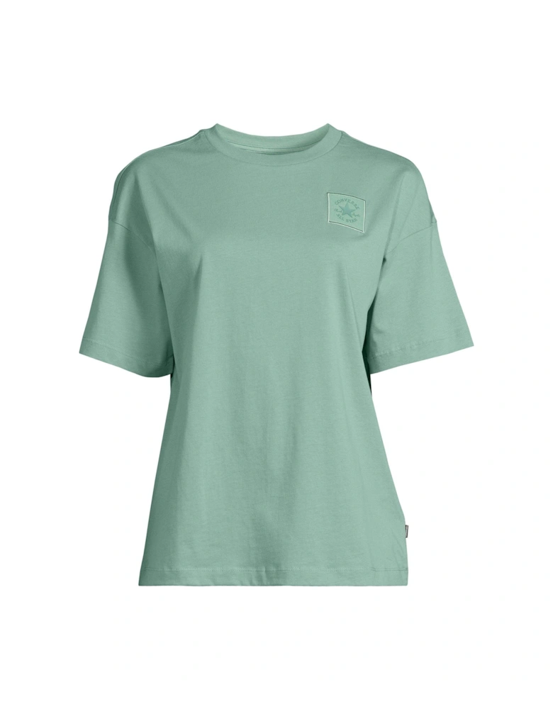 Womens Chuck Taylor Embro Tee - Green