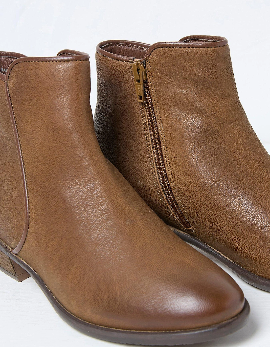 Felicity Ankle Boots - Tan