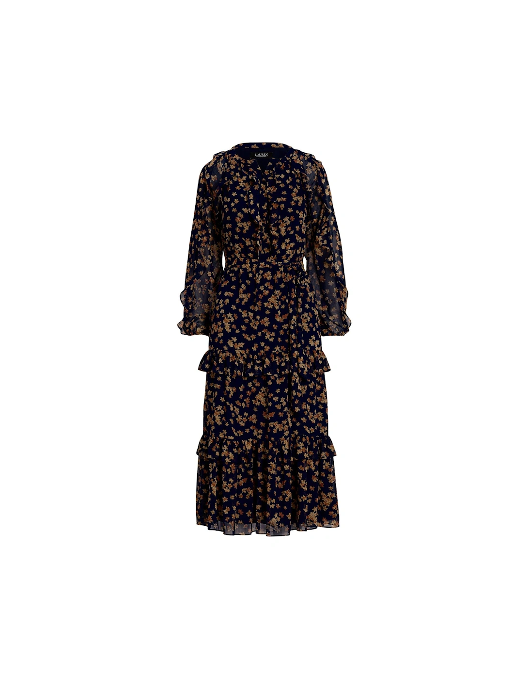 Chemerin Long Sleeve Dress - Navy