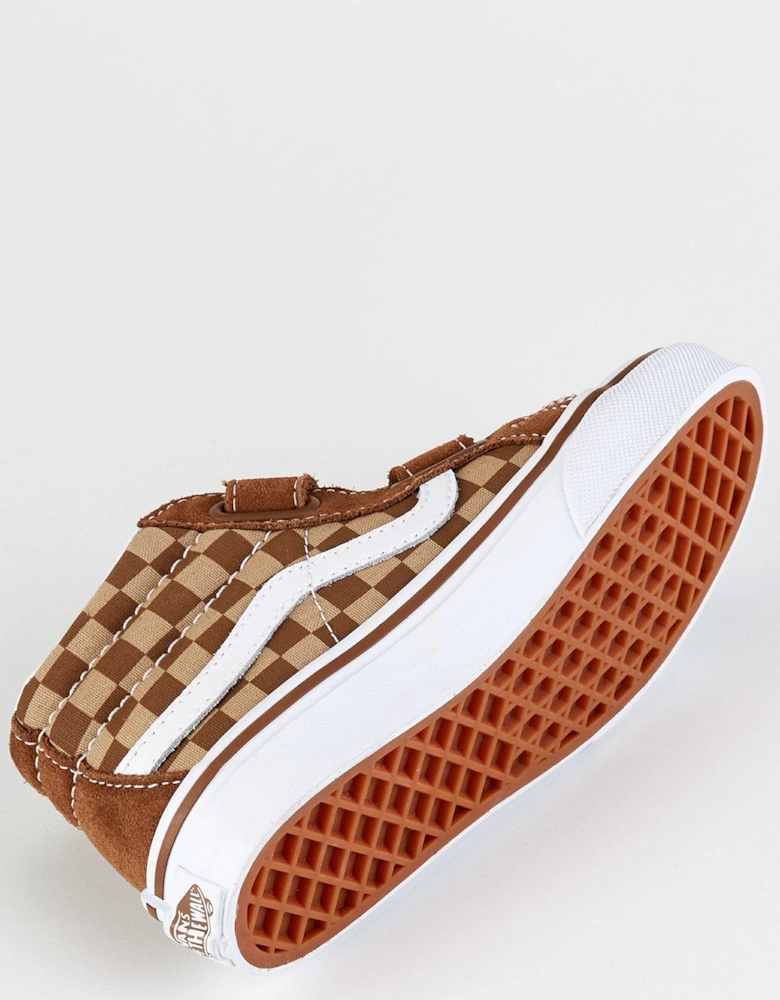 Kid's Sk8-Midi Reissue V Trainers - Brown