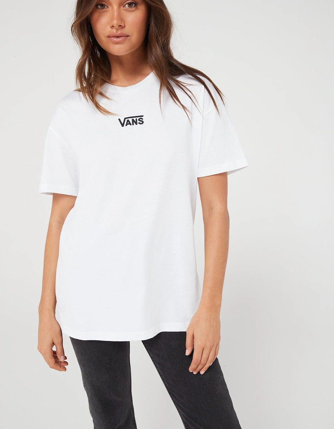 Flying V Oversized T-Shirt - White