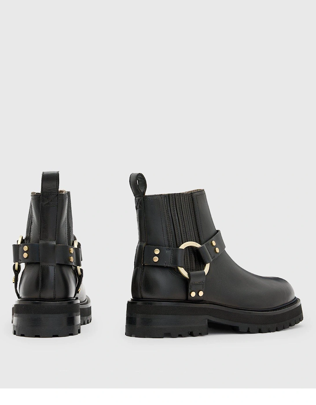 Maddie Biker Boots - Black